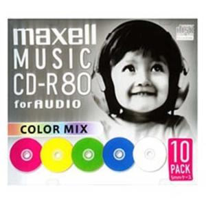 マクセル　音楽用CD-R(80分10枚入り) CDRA80MIX.S1P10S　CDRA80MIX....