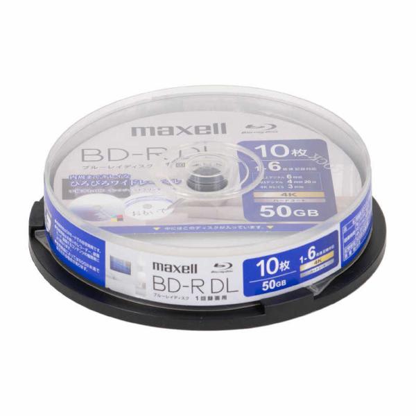 マクセル　録画用ブルーレイディスク BD-RDL 10枚入り maxell ［10枚 / 50GB ...