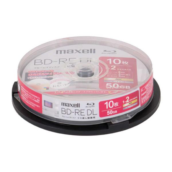 マクセル　録画用ブルーレイディスク BD-RE DL 10枚入り maxell ［10枚 / 50G...