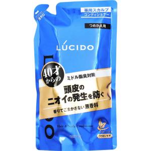 マンダム　LUCIDO(ルシード) 薬用ヘア&スカルプコンディショナー つめかえ用(医薬部外品)(380g)〔コンディショナー〕　｜y-kojima