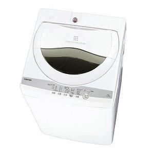 東芝　全自動洗濯機　ＺＡＢＯＯＮ（ザブーン）［洗濯５．０ｋｇ／浸透パワフル洗浄／送風乾燥付き］　ＡＷ−５Ｇ９（Ｗ）　グランホワイト（標準設置無料）