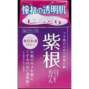紫根エキス配合石けん ( 80g )/ 気になるせっけん : 爽快ドラッグ