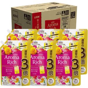 LION ソフランアロマリッチスカーレット替特大 1200ml×6個