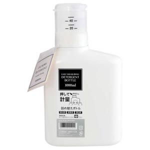 レック　押して計る洗濯洗剤ボトル1000ml　