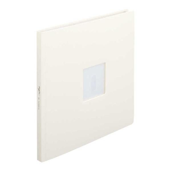 リヒトラブ　myfa スクエアフォトコレクションファイル ミルキーホワイト　N3327-0