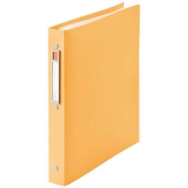リヒトラブ　[ファイル] noie-style クリヤーブック 交換式 オレンジ (A4タテ型・30...