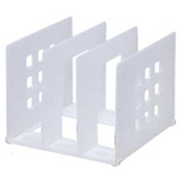 リヒトラブ　仕切りラック(L)　A‐7321‐1 (乳白)