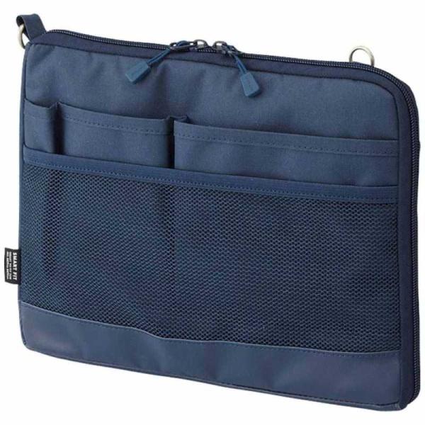 リヒトラブ　タブレットPC対応[~8インチ] バッグインバッグ ヨコ型 A5サイズ SMART FI...