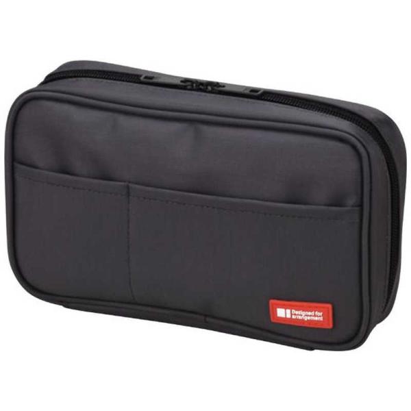 リヒトラブ　ペンケース「ブックタイプ」(黒)　A‐7551‐24