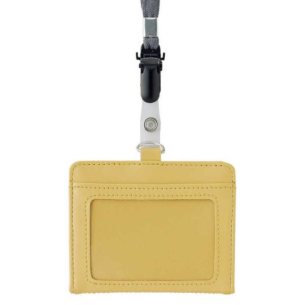 リヒトラブ　IDカードホルダー Mutual(ミューチュアル) マットイエロー　A2625-5