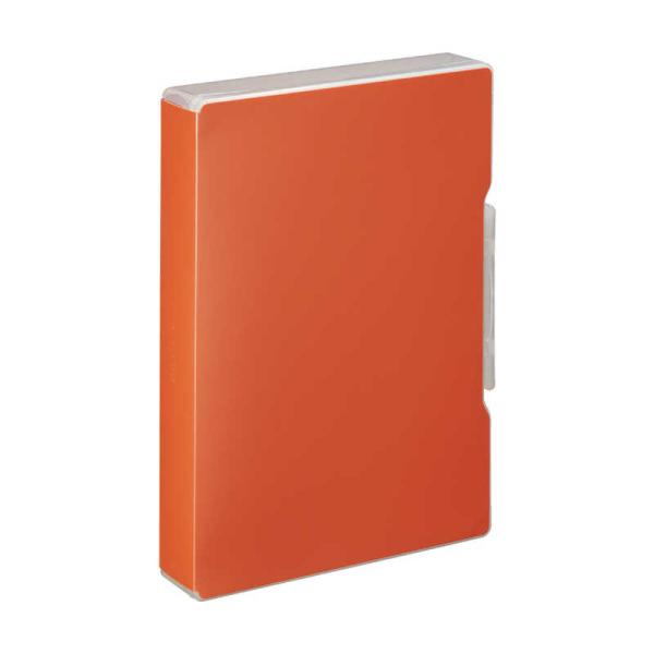 リヒトラブ　Mutual ファイルケース A4 テラコッタオレンジ コピー用紙400枚　A2039-...