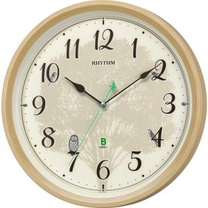 RHYTHM CITIZEN RHYTHM リズム時計 掛時計電波時計日本野鳥の会 四季の