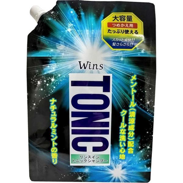 日本合成洗剤　ウインズリンスイントニックシャンプー大容量替900g　
