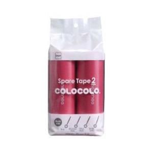 ニトムズ コロコロ コロフル スペアテープ2P C4496 レッド