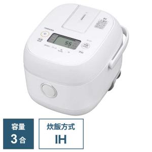 東芝 TOSHIBA 炊飯器 3.5合 IH ホワイト RC-5XT-W