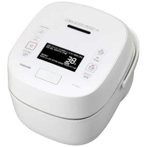 東芝　TOSHIBA　炊飯器 5.5合 炎匠炊き 真空圧力IH グランホワイト　RC-10VXV(W)｜y-kojima