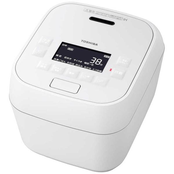 東芝　TOSHIBA　炊飯器 3.5合 炎匠炊き 真空圧力IH グランホワイト　RC-6MGX-W
