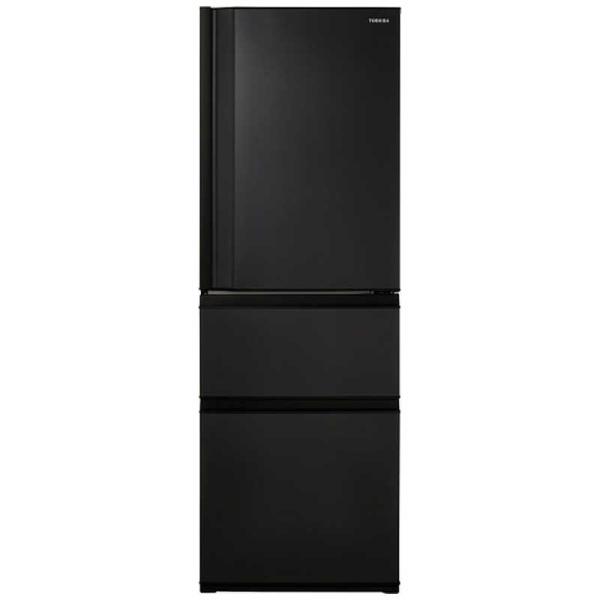 東芝　TOSHIBA　冷蔵庫 3ドア 356L 右開き VEGETA ベジータ SCシリーズ 真ん中...