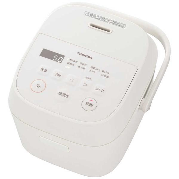 東芝　TOSHIBA　炊飯器 ［3合 / マイコン］ ミルキーホワイト　RC-5AMX-W
