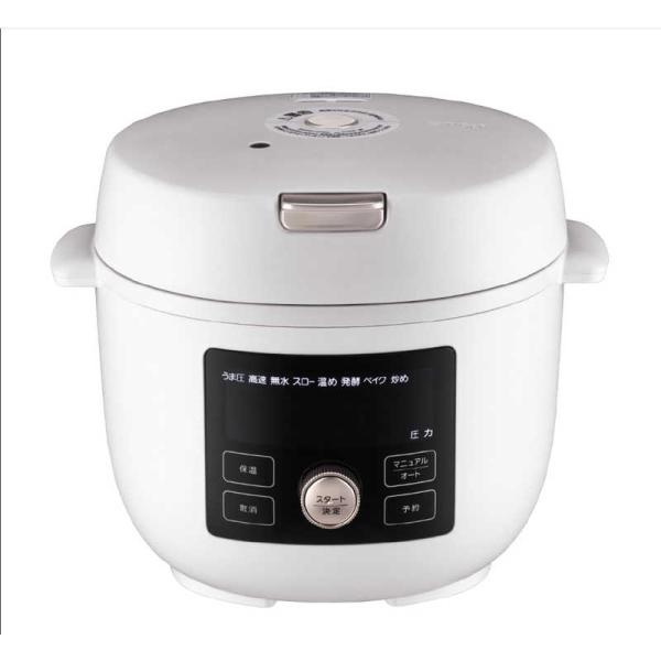 タイガー　TIGER　電気圧力鍋 2.2L マットホワイト　COK-B220WM