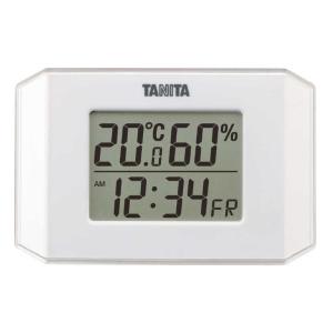 タニタ　デジタル温湿度計　TT-574WH ホワイト