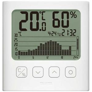 タニタ　グラフ付きデジタル温湿度計　TT580WH