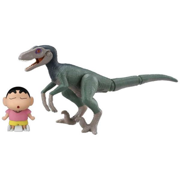 タカラトミー　アニア 『映画クレヨンしんちゃん オラたちの恐竜日記』 しんちゃんとヴェロキラプトル　