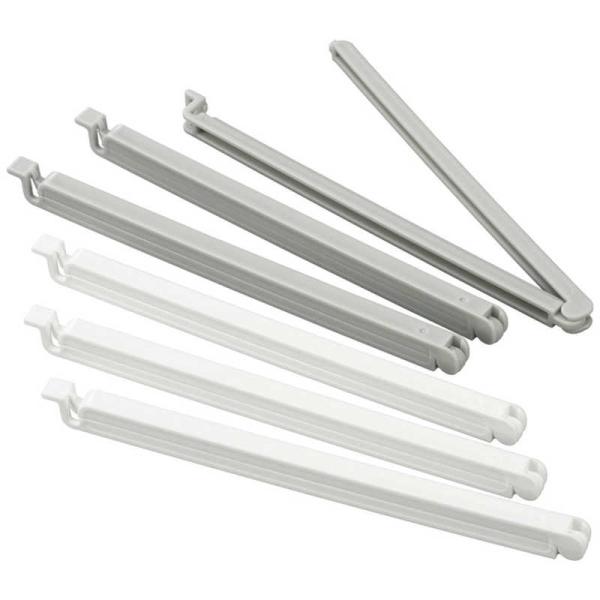 イノマタ化学　イノマタ ＃6223 極細クリップ16 6P W＆Gry　#6223