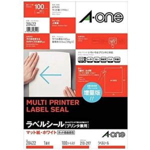 エーワン（A-one） インクジェットプリンタラベル 透明光沢フィルム(A4