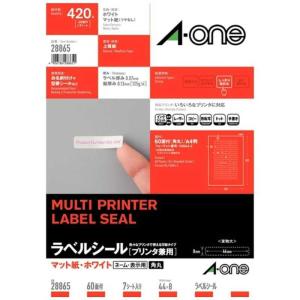 エーワン ラベルシール 1面 ノーカット 28409 ( 20シート )/ 宛名