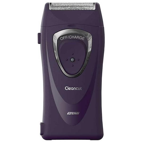 IZUMI　メンズシェーバー　バイオレッド［１枚刃／国内・海外対応］　IZF-C649-V