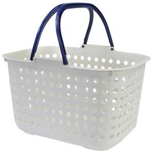 平和工業 ランドリーバスケット 浅型 ドットバス...の商品画像