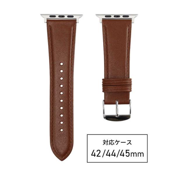 バンビ　Apple Watch 対応 バンド SCOTCHGARD 本革 強力撥水！ 【対応ケースサ...