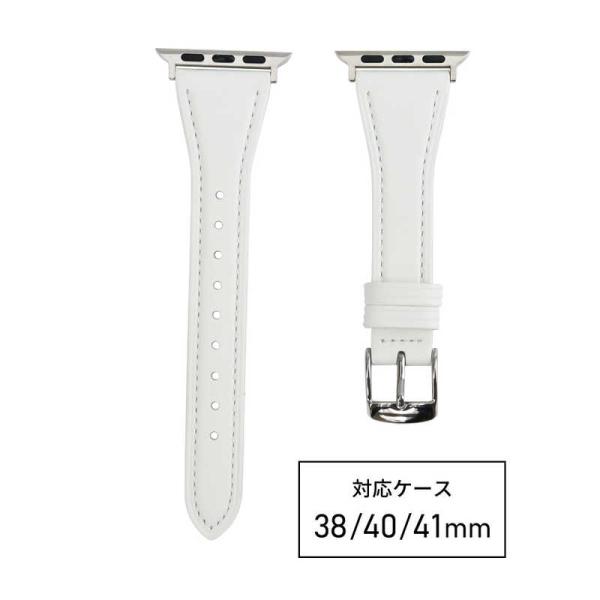 バンビ　Apple Watch 対応 バンド SCOTCHGARD 本革 強力撥水！ 【対応ケースサ...