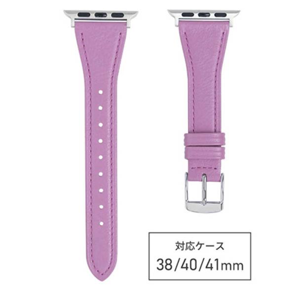 バンビ　Apple Watch 対応 バンド SCOTCHGARD 強力撥水！ 本革 レザー 【対応...