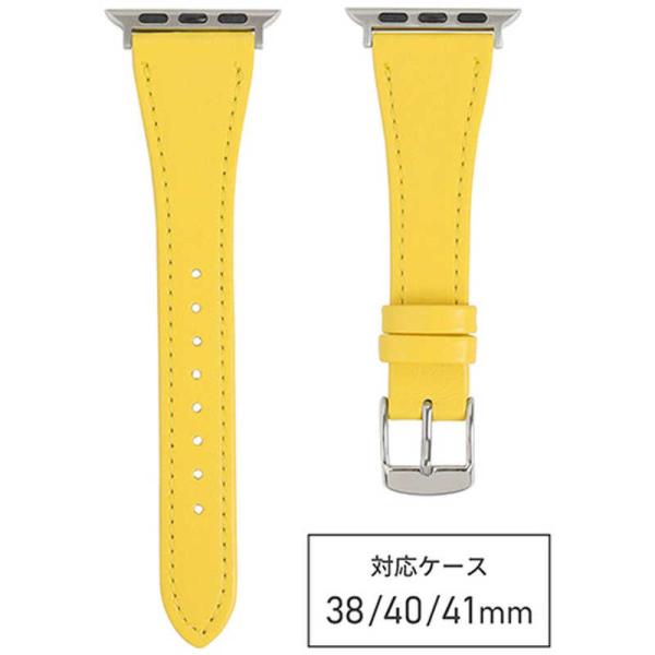 バンビ　Apple Watch 対応 バンド 本革 Vivid Colors (対応ケースサイズ：4...