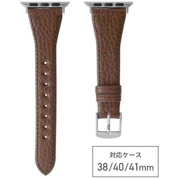バンビ　Apple Watch 対応 バンド 本革 アドリアレザー (対応ケースサイズ：41/40/...