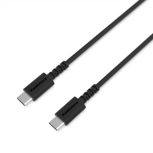 カシムラ　USB充電＆同期ケーブル 50cm CC BK　AJ-634