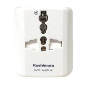 カシムラ 海外旅行用 2口変換プラグ(A/C/...の詳細画像2