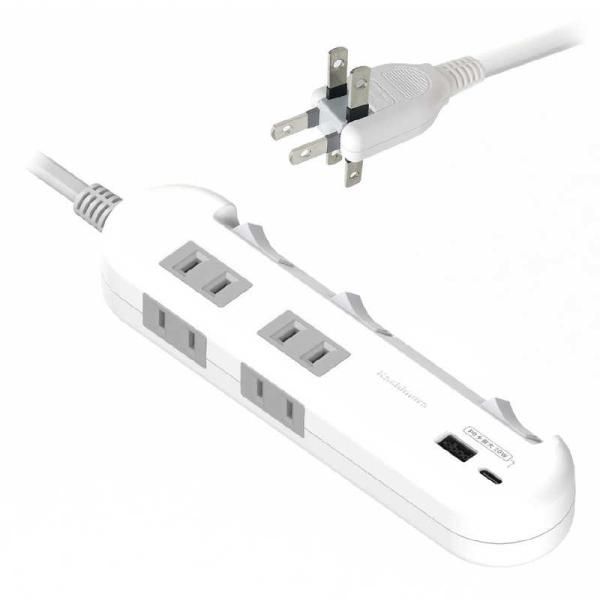 カシムラ　電源タップ 4AC-C/A PD20W スイッチ付き 節電 ［1.2m /4個口］　AC-...