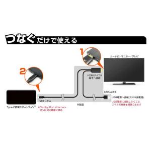 カシムラ 3m HDMI変換ケーブル Type...の詳細画像4