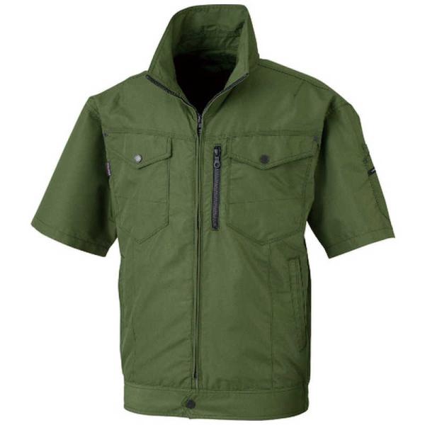 ビッグボーン商事　bigborn(ビッグボーン) 空調風神服 半袖ジャケット [ディープグリーン/7...