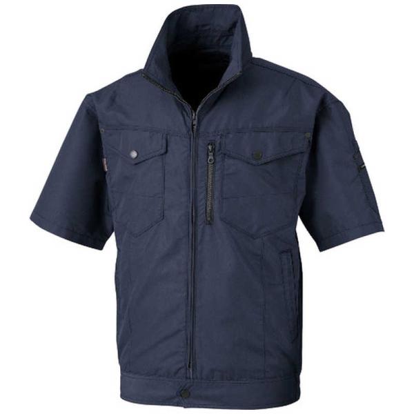 ビッグボーン商事　bigborn(ビッグボーン) 空調風神服 半袖ジャケット [ネイビー/7Lサイズ...