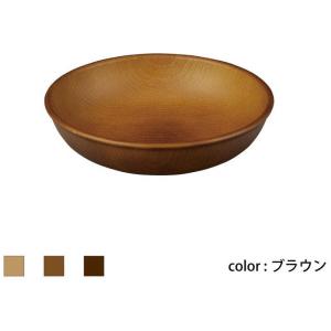 正和　Showa 食器 NH home 木目ラウンドプレート S CC ブラウン　ショッキNHHOMEモクメラウンドプ