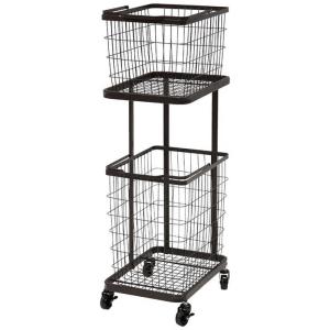 萩原　ランドリーラック ダークブラウン　KR3945DBR