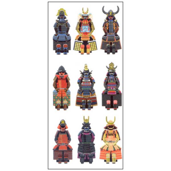 奥山商会　和風シール 戦国武将　JP308