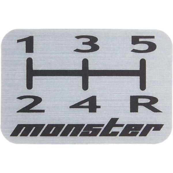 MONSTERSPORT　シフトパターンプレート/5速 speed MT　ZZPP10