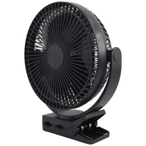 トップランド　どこでもＦＡＮ　２ＷＡＹクリップ　［ＤＣモーター搭載］　SF-DFP10-BK ブラック