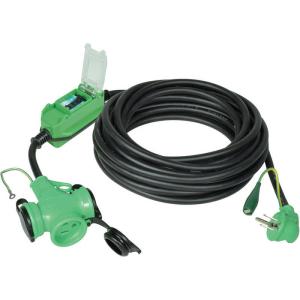 日動工業 日動防雨型ポッキン延長ブレーカL型ヘナポッキン100V漏電保護専用10m  PBWLEB10T