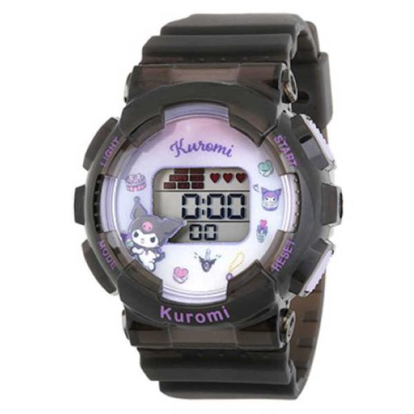 サンフレイム　サンリオ キャラクターズウォッチ デジタル クロミ/ブラック　CR3C0003-KUB